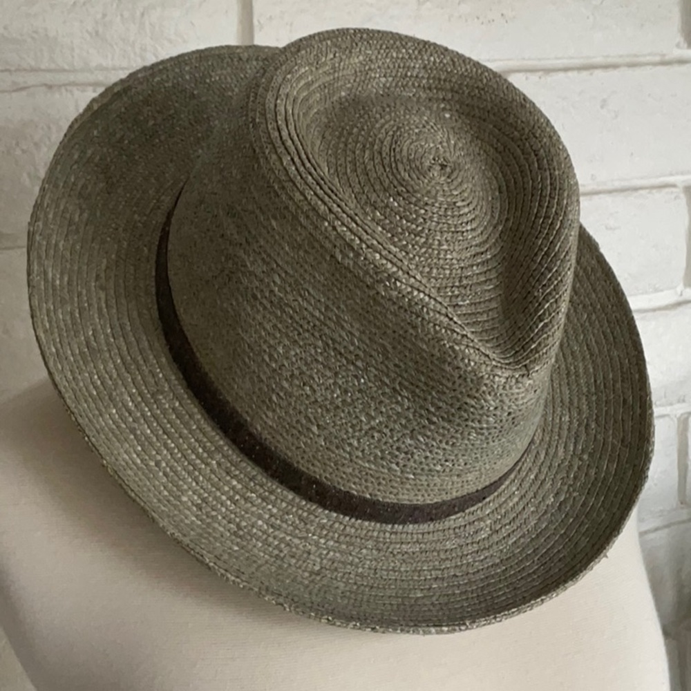 Stylish Olive Green Fedora Hat